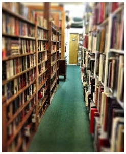 Parker's 2nd hand book shop, Main St.