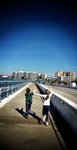walking (and running) the Sarasota Bridge