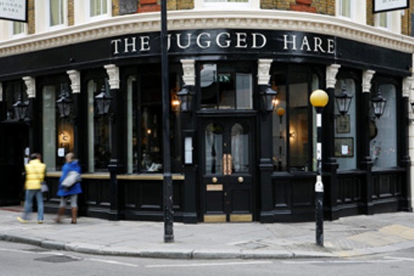 outside The Jugged Hare