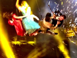 the wild energy of Fuerzabruta