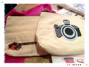 the camera pouch Emma gave me - with the Life of Yablon logo on the reverse - DIVINE!