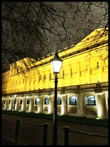 London's stunning Mall at night