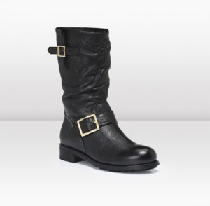 Jimmy Choo biker boots