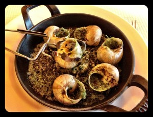 brace yourself for my snails at Balthazar