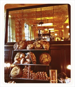 piled up bread at the newest brasserie on the block