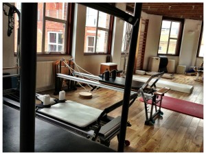 the NYC-looking pilates studio in Clerkenwell