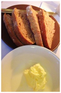 legendary, homemade bread and butter at Blanch &  Shock
