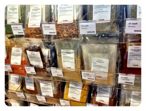dried spices galore at Tiger stores