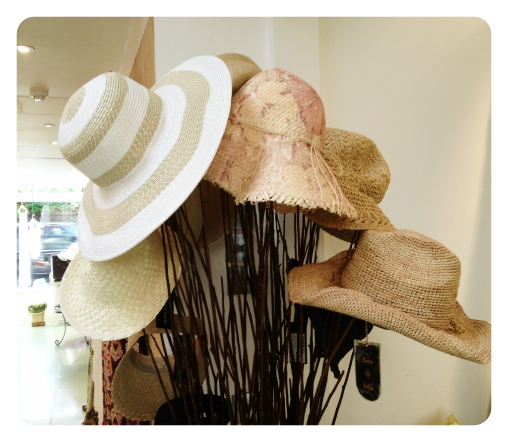 sunhat galore at Biondi - the boutique where the sun always shines!