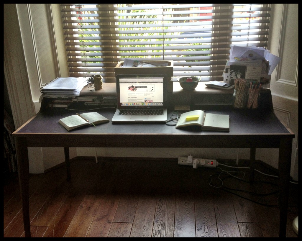 leaving behind my freelance desk