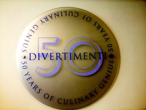 Divertimenti is celebrating its 50th anniversary