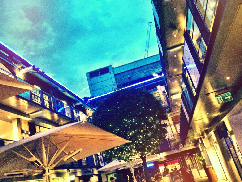 summer time in Kingly Court, W1