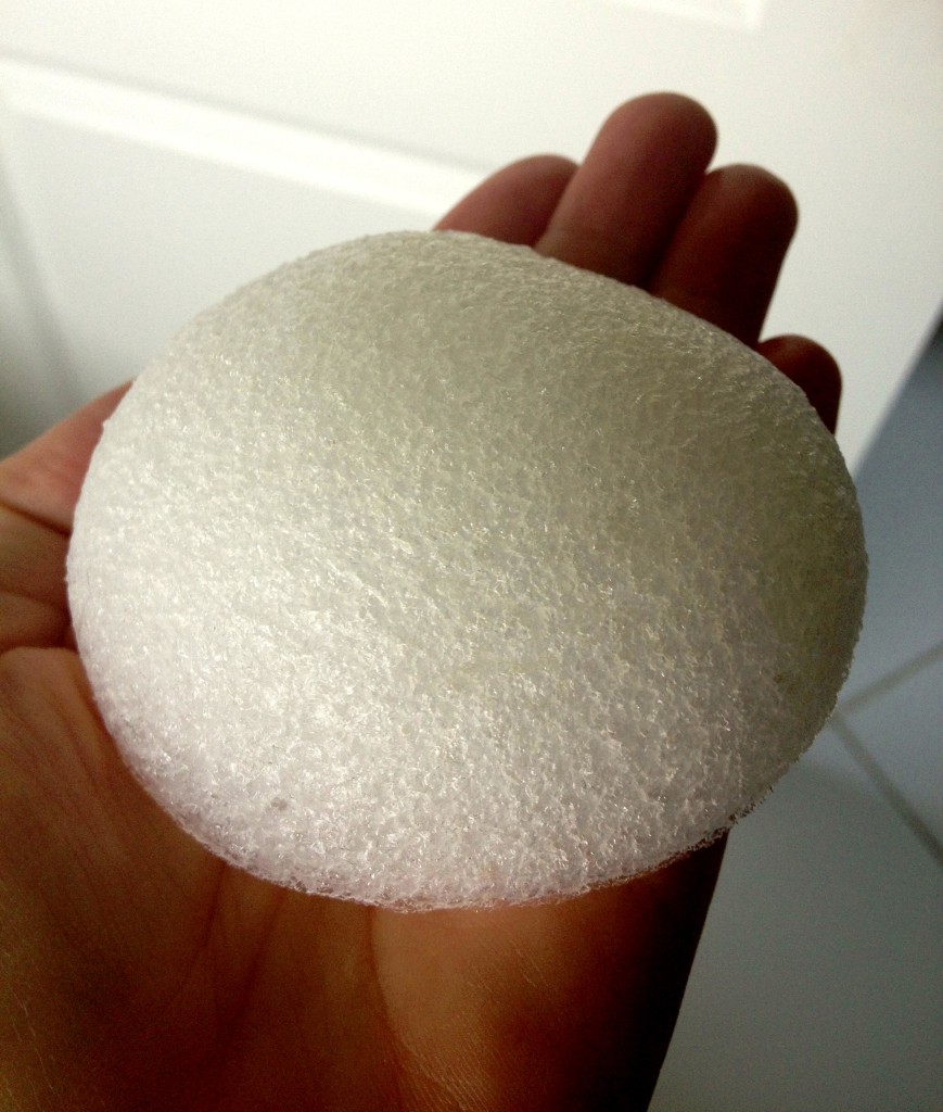 Konjac puff sponge - gentle cleansing