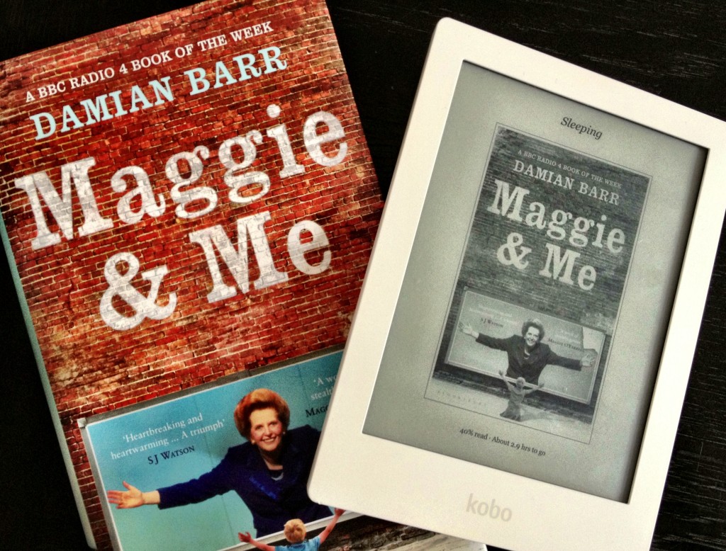 Maggie & Me by Damian Barr - in both eReader and real book format