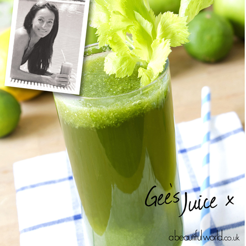green juice and Gee