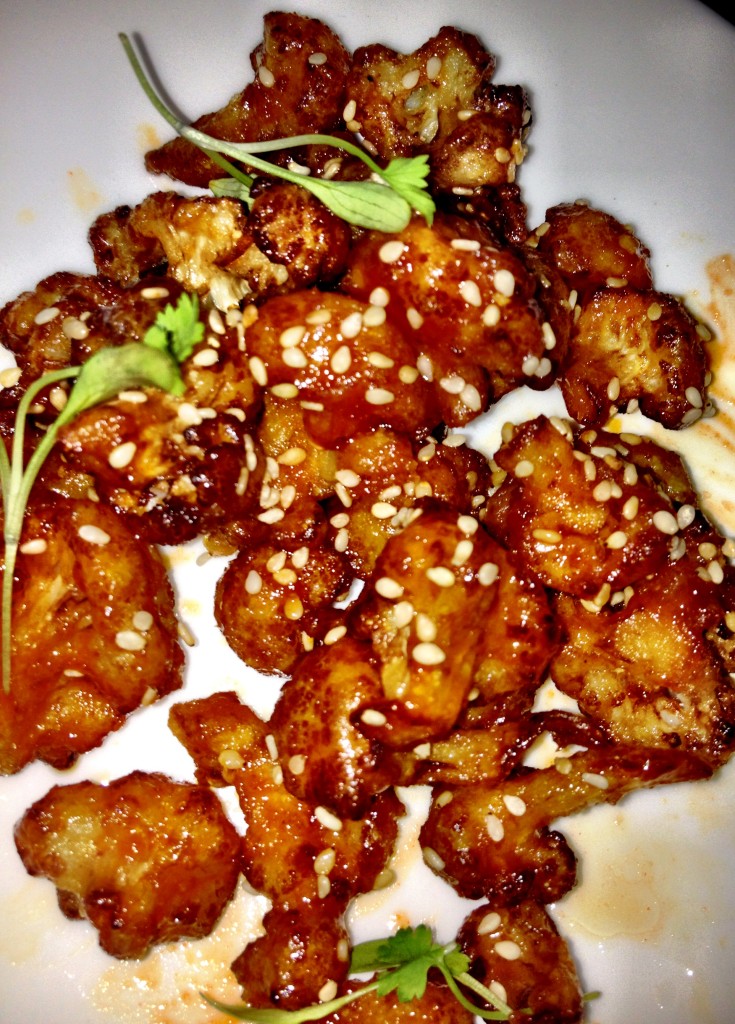 infamous KFC (Korean fried cauliflower) at Radio Rooftop Bar