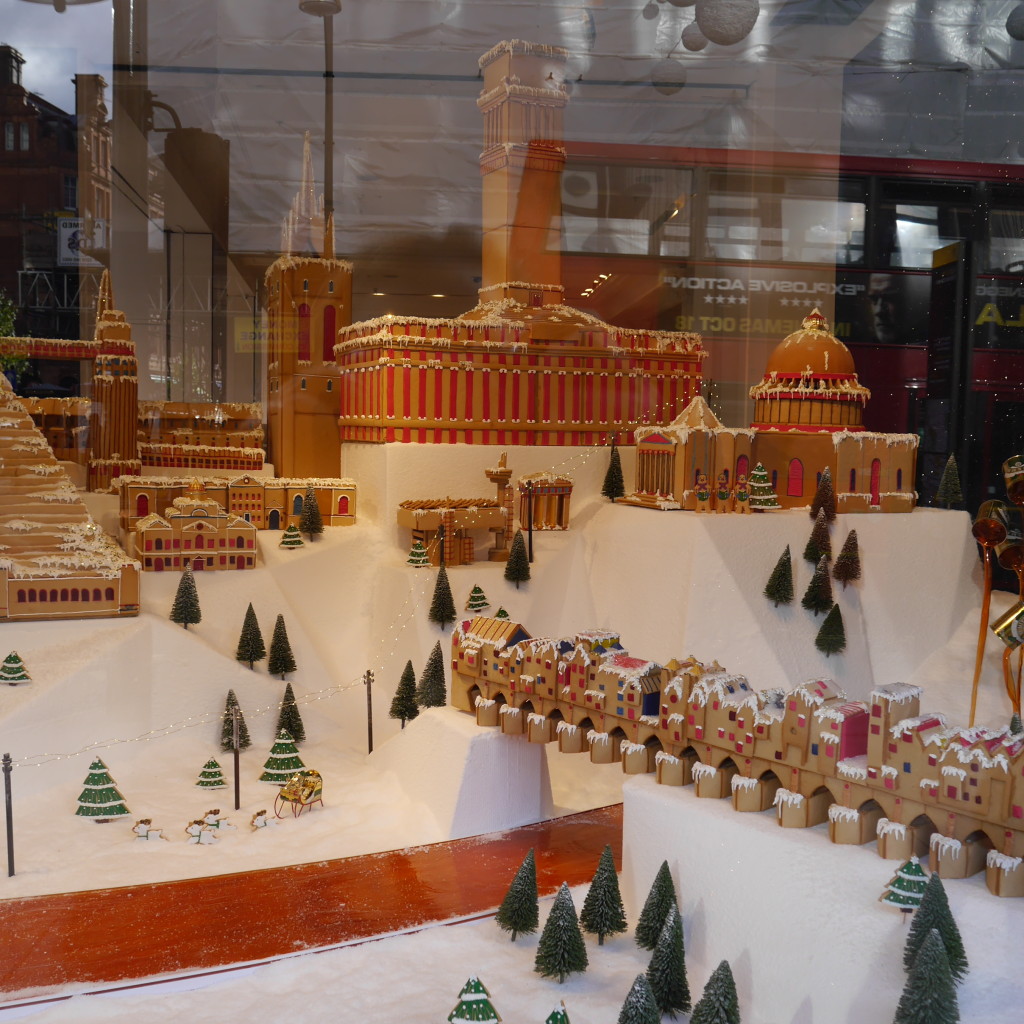 Selfridges' edible window for Christmas