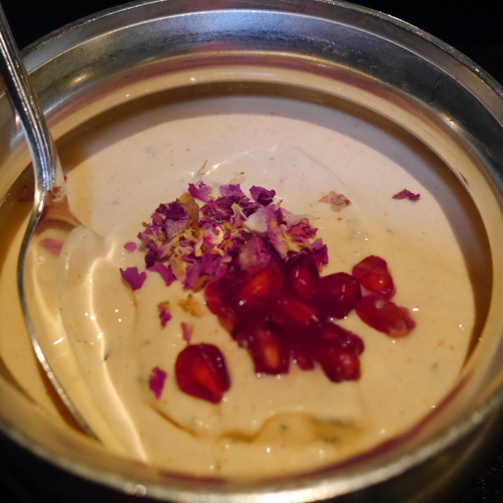 pomegranate and mint raita 