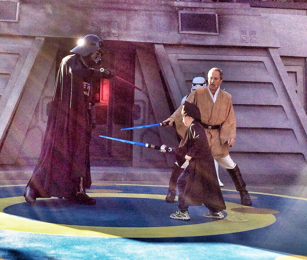 Small is Jedi trained at Disney's Hollywood Studios