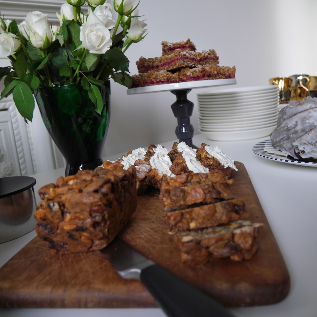 Fruit and Nut Bread with Nut Knowle Farm Goats Cheese