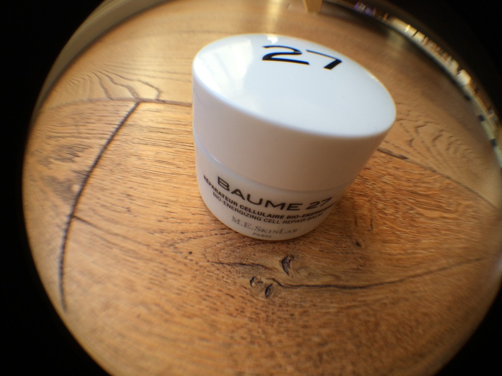 the face cream in question, Baume 27