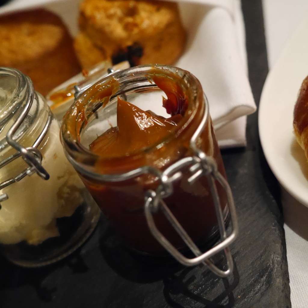 tiny pots of 'Dulce de Leche'