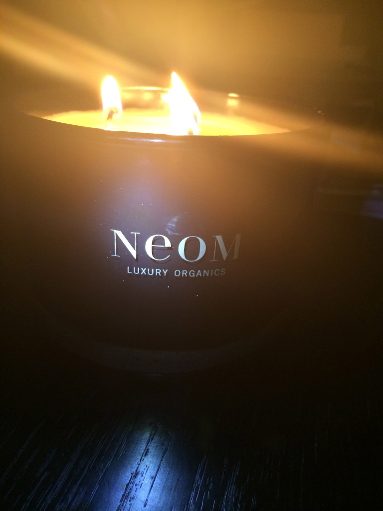 the Limited Edition Neom LOVE candle 
