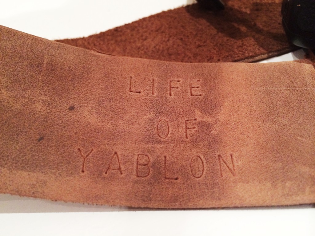personalised with Life of Yablon