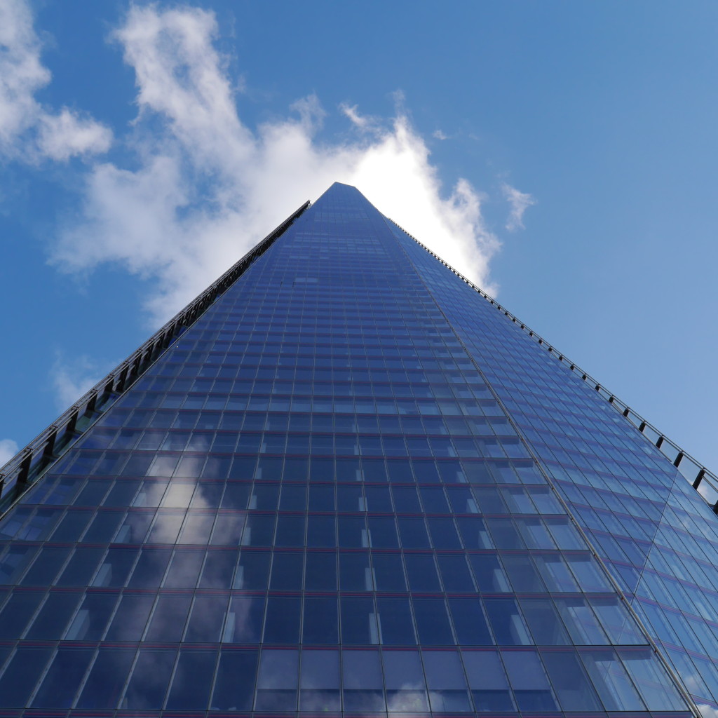 The Shard: up close and impressive