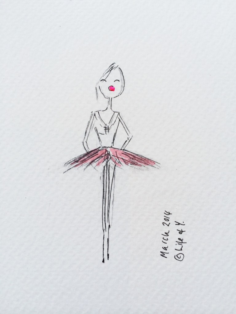 my ballerina scribble...
