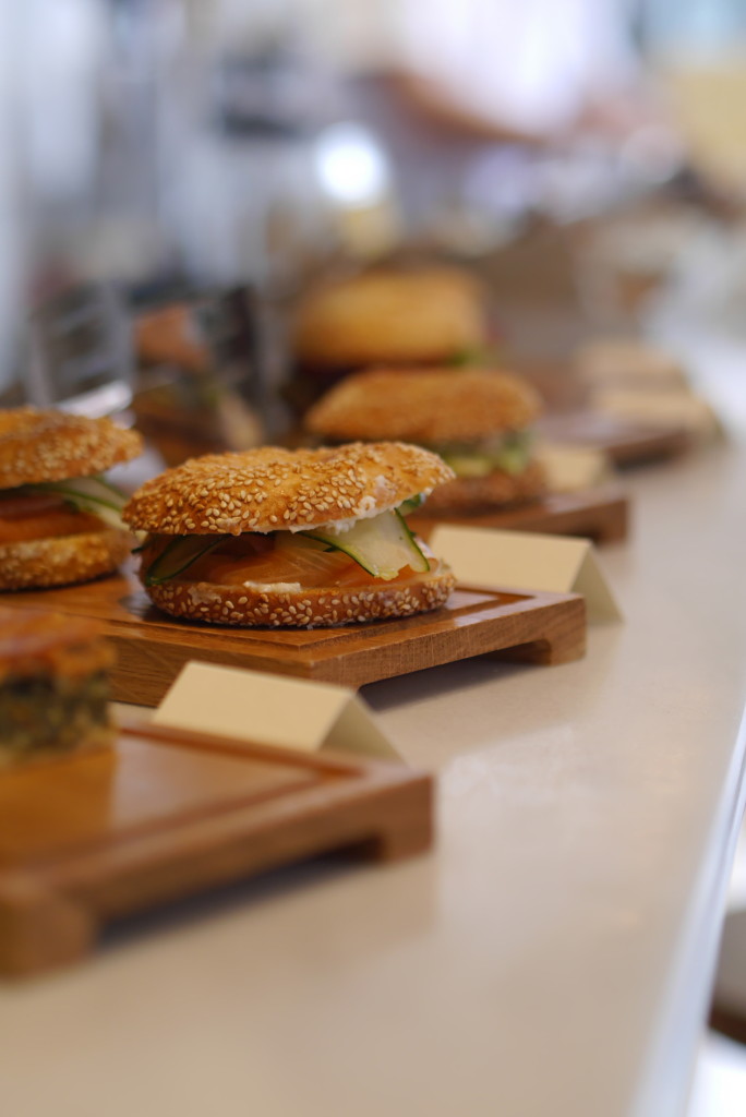 all sorts of snacks on the bar as you walk in...