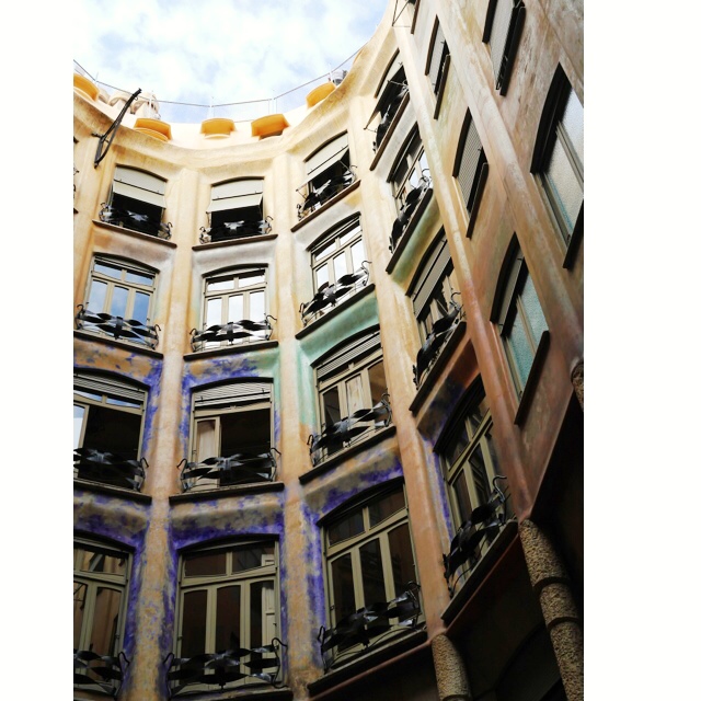La Pedrera designed by Gaudi