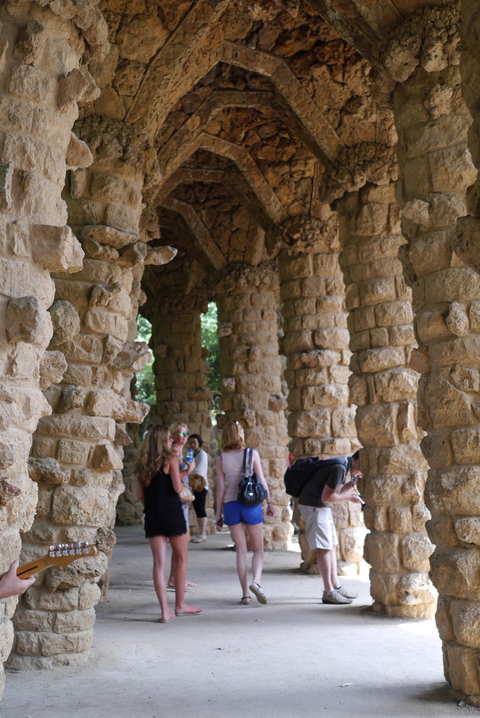 Park Guell (also designed by Gaudi)