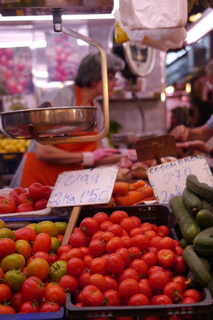 La Boqueria food market Barcelona