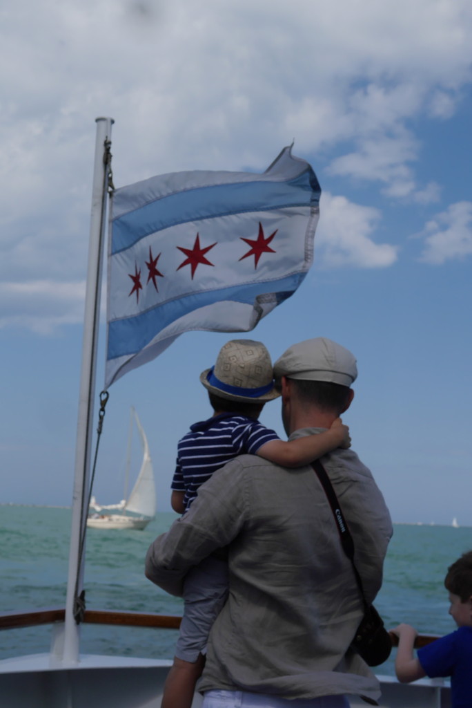 a lake and river boat tour