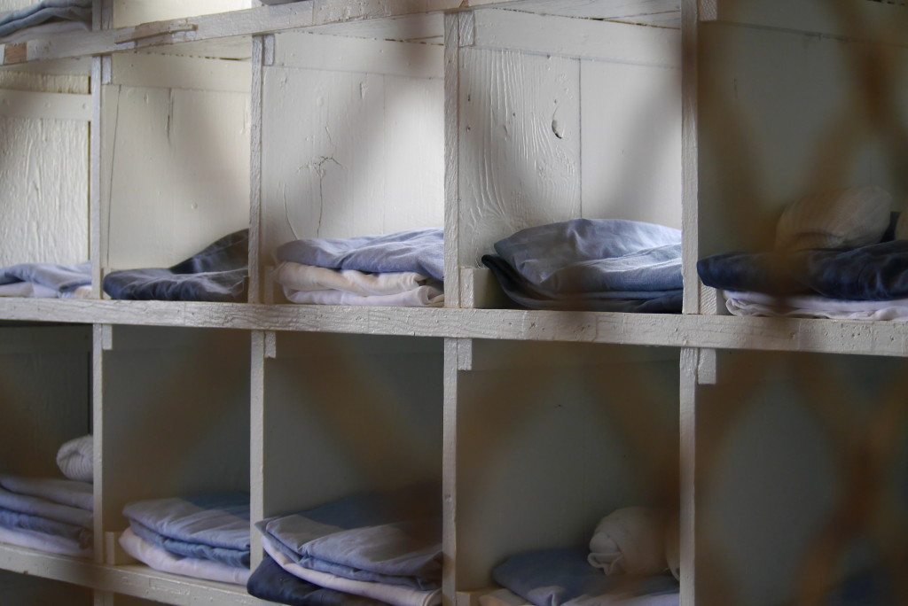 inmate clothes washing and ready to wear