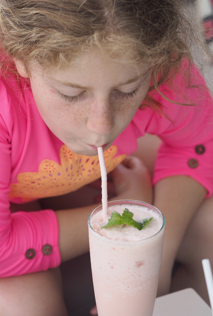 milkshakes and freckles by the pool